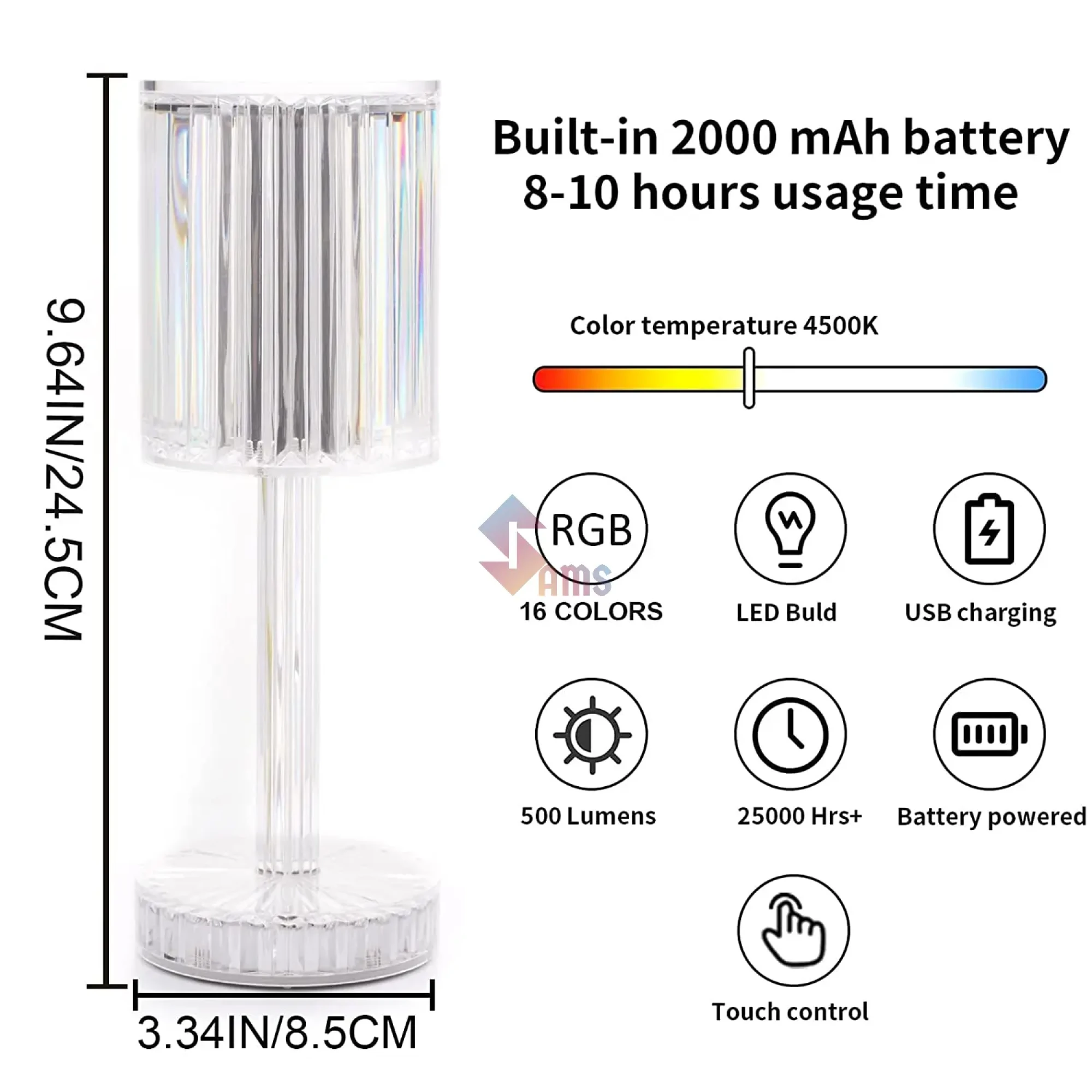 Rose Diamond Touch Lamp1.webp